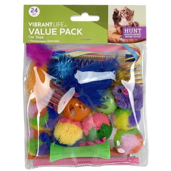 24 Piece Value Pack Cat Toys - Picture 2 of 5